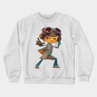 Razputin Aquato Psychonauts Painting Crewneck Sweatshirt